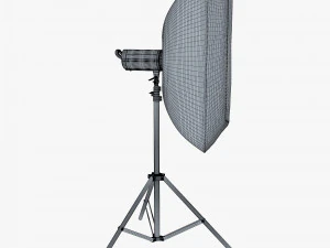 Studio Softbox Light M 2 3D Model
