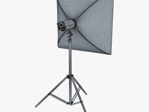 Studio Softbox Light M 2 Model 3D