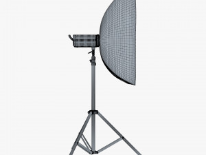 Studio Softbox Light M 2 Model 3D