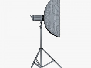 Studio Softbox Light M 2 Model 3D