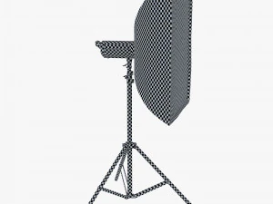 Studio Softbox Light M 2 3D Model