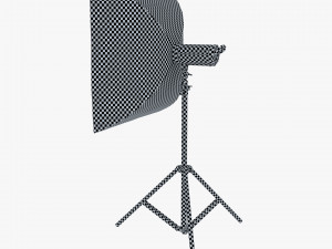 Studio Softbox Light M 2 Model 3D