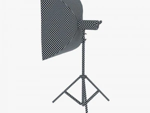 Studio Softbox Light M 2 3D Model