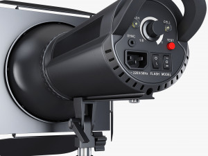 Studio Spot Light M 2 3D Model