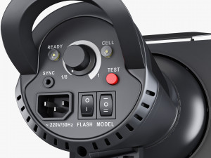 Studio Spot Light M 2 3D Model
