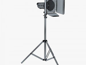 Foco de est&uacute;dio M 2 Modelo 3D