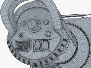 Foco de est&uacute;dio M 2 Modelo 3D