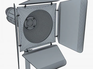 Foco de est&uacute;dio M 2 Modelo 3D