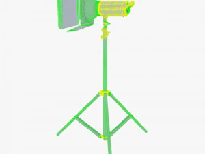 Foco de est&uacute;dio M 2 Modelo 3D