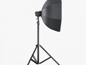Studio Softbox Octagon Light M 1 3D Model