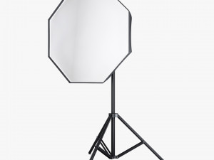 Studio Softbox Octagon Light M 1 3D Model