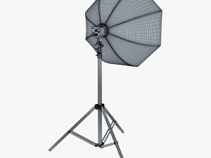Studio Softbox Octagon Light M 1 3D Model