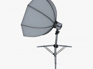 Studio Softbox Octagon Light M 1 3D Model