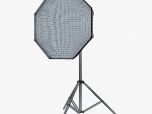 Studio Softbox Octagon Light M 1 3D Model
