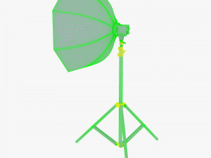 Studio Softbox Octagon Light M 1 3D Model