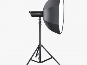 Studio Softbox Octagon Light M 2 3Dモデル