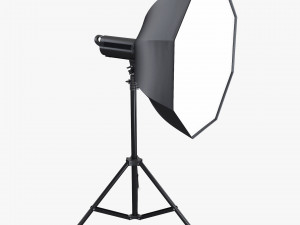 Studio Softbox Octagon Light M 2 3Dモデル
