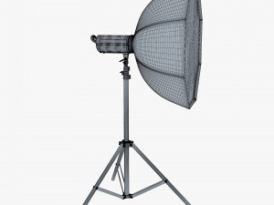 Studio Softbox Octagon Light M 2 3Dモデル