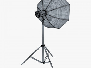 Studio Softbox Octagon Light M 2 3Dモデル