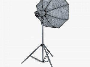 Studio Softbox Octagon Light M 2 3Dモデル