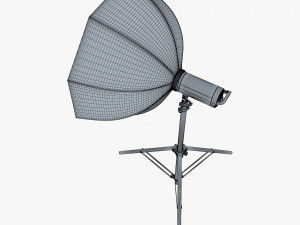 Studio Softbox Octagon Light M 2 3Dモデル