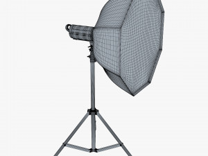 Studio Softbox Octagon Light M 2 3Dモデル