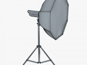 Studio Softbox Octagon Light M 2 3D Model