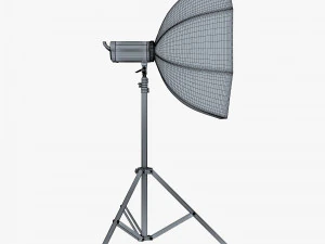 Studio Softbox Octagon Light M 2 3D Model