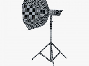 Studio Softbox Octagon Light M 2 3Dモデル