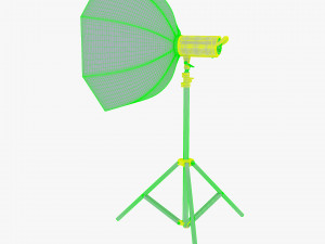 Studio Softbox Octagon Light M 2 3Dモデル