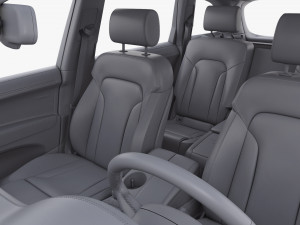 Interior Audi Q7 2005-2015 M 1 Modelo 3D