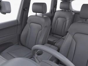 Interior Audi Q7 2005-2015 M 1 3D Model