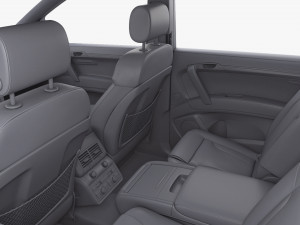 Interior Audi Q7 2005-2015 M 1 Modelo 3D