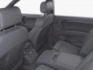 Interior Audi Q7 2005-2015 M 1 3D Model