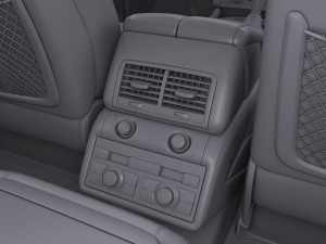 Interior Audi Q7 2005-2015 M 1 Modelo 3D