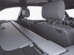 Interior Audi Q7 2005-2015 M 1 Modelo 3D
