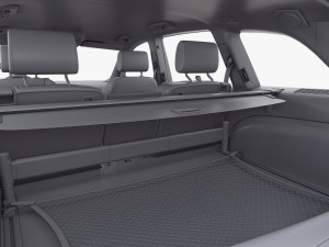 Interior Audi Q7 2005-2015 M 1 Modelo 3D