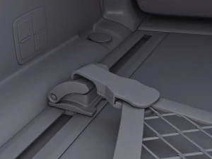 Interior Audi Q7 2005-2015 M 1 3D Model