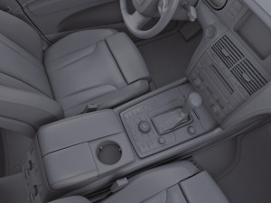 Interior Audi Q7 2005-2015 M 1 Modelo 3D