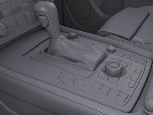 Interior Audi Q7 2005-2015 M 1 Modelo 3D