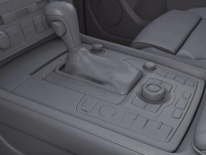 Interior Audi Q7 2005-2015 M 1 3D Model
