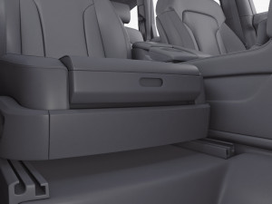 Interior Audi Q7 2005-2015 M 1 Modelo 3D