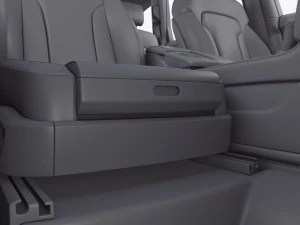 Interior Audi Q7 2005-2015 M 1 3D Model