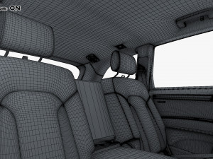 Interior Audi Q7 2005-2015 M 1 Modelo 3D