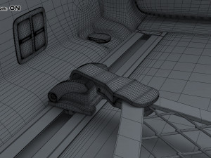Interior Audi Q7 2005-2015 M 1 Modelo 3D
