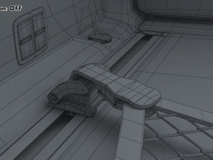 Interior Audi Q7 2005-2015 M 1 Modelo 3D