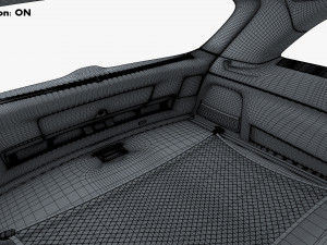 Interior Audi Q7 2005-2015 M 1 Modelo 3D