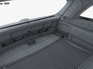 Interior Audi Q7 2005-2015 M 1 Modelo 3D