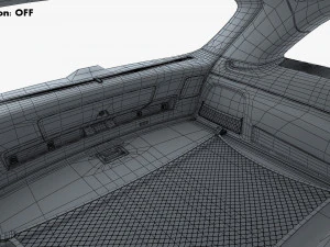 Interior Audi Q7 2005-2015 M 1 3D Model