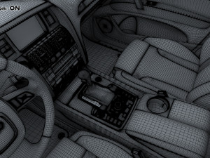 Interior Audi Q7 2005-2015 M 1 Modelo 3D